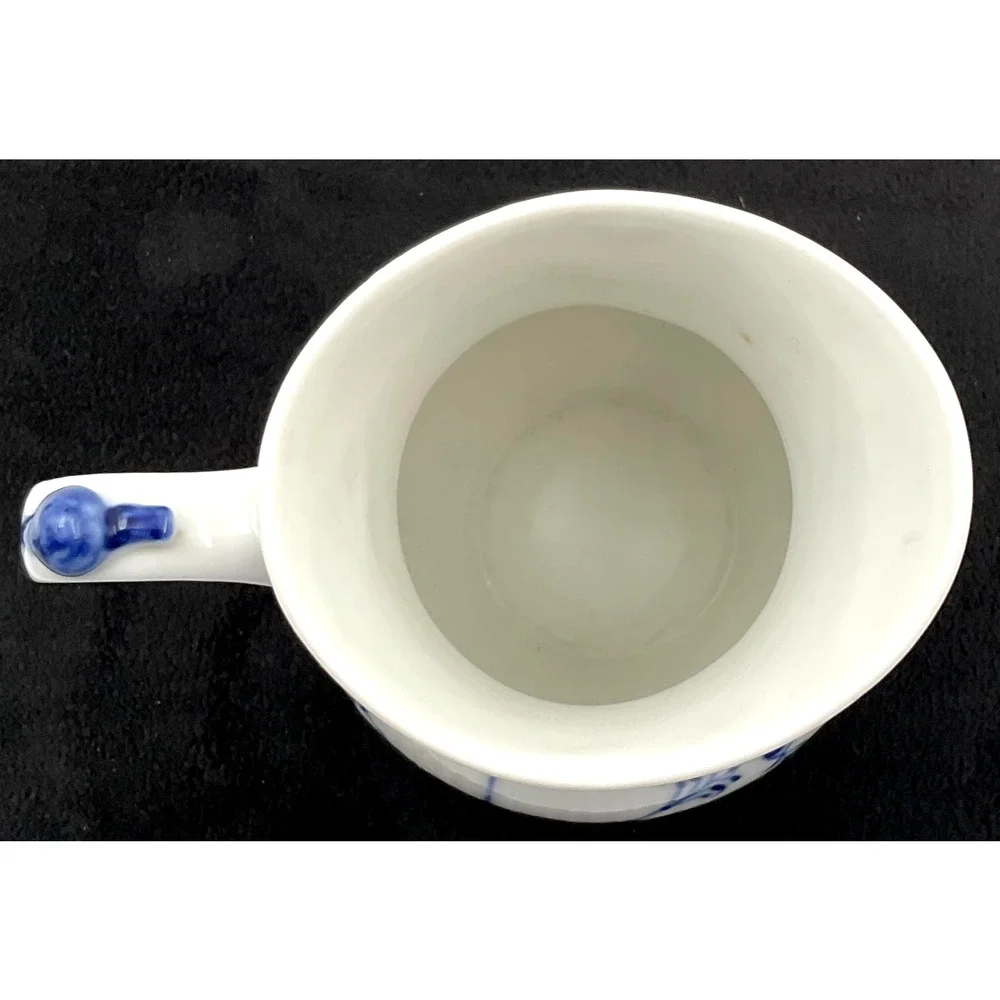 Royal Copenhagen Blue Fluted Half Lace Border Pitcher Creamer 1/61 Vintage 1955